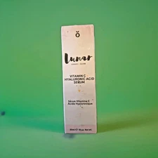LUNAR GLOW Vitamin C Hyaluronic Acid Face Serum Oil 1 Fl. Oz