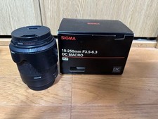 SIGMA 18-250mm F3.5-6.3 DC MACRO Zoom Lens
