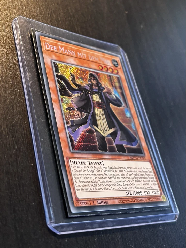 Yu-Gi-Oh! Der Mann Mit Dem Mal MZTM Secret Rare Near Mint 1st - Bild 3 von 4