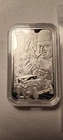 Proof Al Capone design 1oz .999 fine silver bar w/COA Public Enemies series
