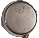 Vintage Wagner  Ware No 3 (1053J) Cast Iron Skillet Restored Condition