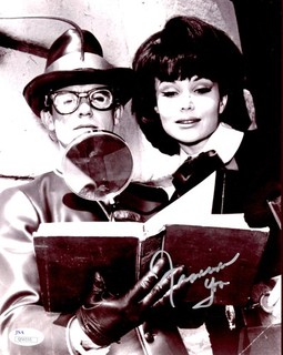Francine York The Doll Squad Signed 8x10 B&W Photo AUTO JSA COA