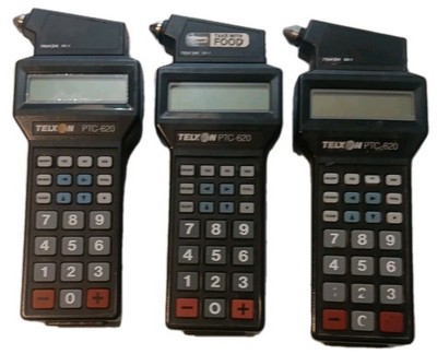3 Telxon PTC-620 Handheld Computers Portable Tele-Transaction Barcode Reader 