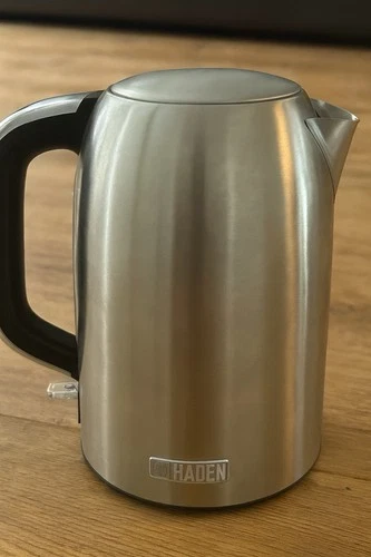Haden Perth Stainless Steel Kettle 183446 – 1.7L, 3000W, Cordless Fast Boil