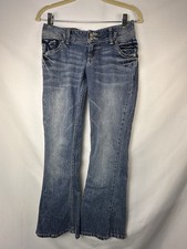 Vintage Paris Blue 1981 Juniors Boot Cut Jeans Size 5