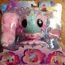 Pixie Belles - Interactive Enchanted Animal Toy, Aurora (Turquoise) New