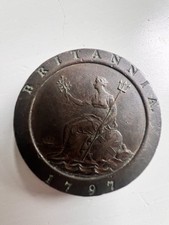 1797 George III Cartwheel Twopence Coin