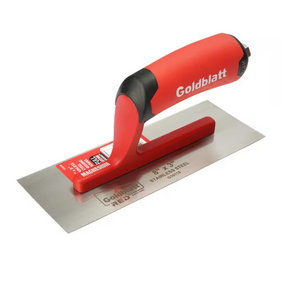 8 In. X 3 In. Pro Steel Mini Finishing Trowel