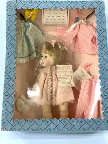 Vintage Madame Alexander Sweet Tears Doll in Original Box w/ Clothes/Accessories