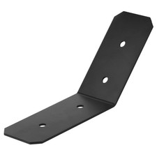 4 Pcs Flush inside 45-Degree Angle Bracket for 4X4 Wood Post Lumber Connector, 1