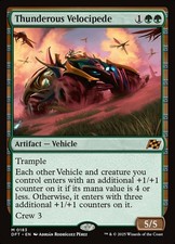 1 x Thunderous Velocipede - Foil - Aetherdrift - NM-Mint - MTG