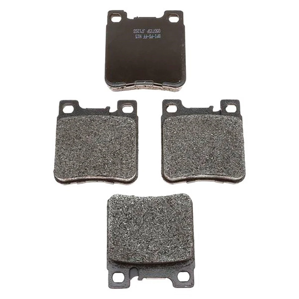 Juego de rotores de freno traseros + pastillas de freno metálicas para Mercedes-Benz S320 1994-1999 Foto 2 de 4