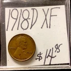 1918 D Lincoln Wheat Cent XF! ENN Coins