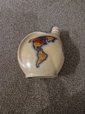 Vintage Crown Ducal Ceramic Decanter 1937 Coronation King George VI