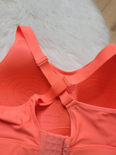 Under Armour Infinity High Support Sports Bra Women's Size 1X Orange 48/50 - Picture 6 of 7