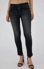 Moussy Vintage Redlands Skinny Jeans Black Size 27