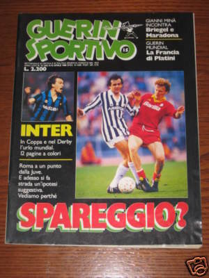 GUERIN POSTER 12 maggio 1985 Verona Campione d'Italia