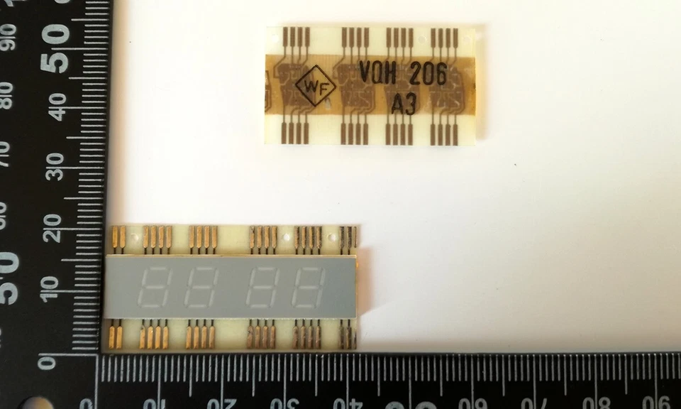 VQH206 RFT 7-segment LED Display Common Anode -- Rare (1 pcs) - Image 2 of 4