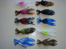 3 PK AWESOME!!BASS JIGS!! Custom Made Bass Fishing Jigs w/ DEER HAIR! 3 szs 