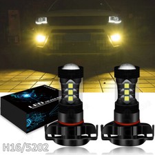 5202 Led Fog Light Bulbs Golden Yellow For Chevy Suburban Tahoe 2007-2013 2014
