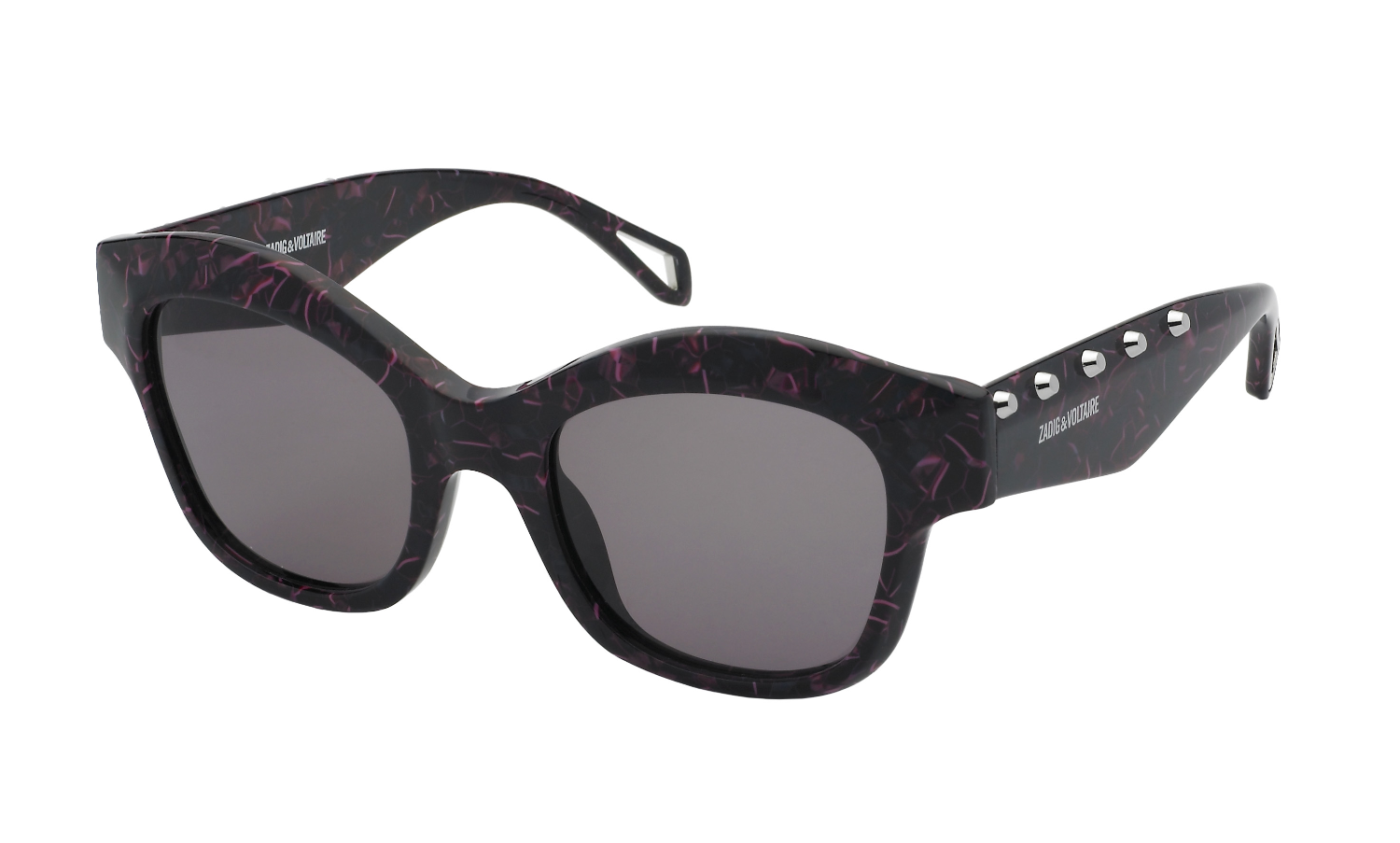 Occhiali da Sole Zadig&Voltaire SZV410 0803 VIOLA MARMORIZZATO 52/21/140 Donna