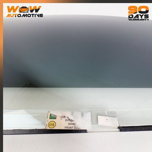 06-13 BENTLEY CONTINENTAL FLYING SPUR FRONT RIGHT PASSENGER SIDE DOOR WINDOW OEM