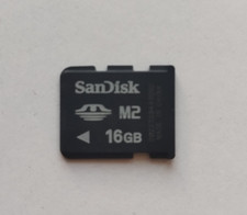Original Genuine Sandisk Memory Stick M2 16 GB for PSP GO Used Good