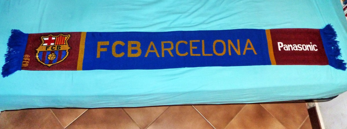 Sciarpa ufficiale FC Barcelona! (Nuovo (secondo la descrizione)) a