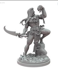 38mm Resin Kingdom Death Tribal Warrior Unassembled Unpainted A-1571