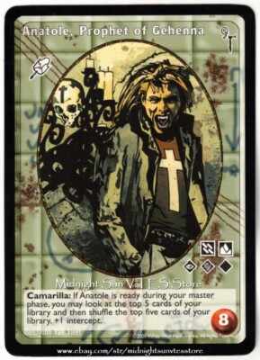 Anatole, Prophet of Gehenna Malkavian Final Nights V:TES VTES Vampire CCG