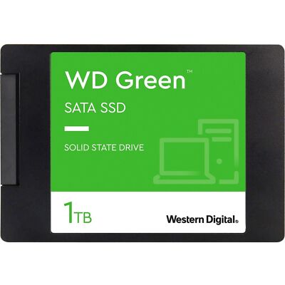 New WD WDS100T3G0A 1TB WD Green Internal SSD Solid State Drive - SATA III 6 Gb/s