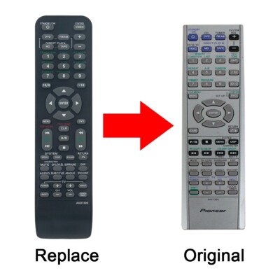 AXD7305 Replace Remote Control Fit for Pioneer CD DVD Receiver XV