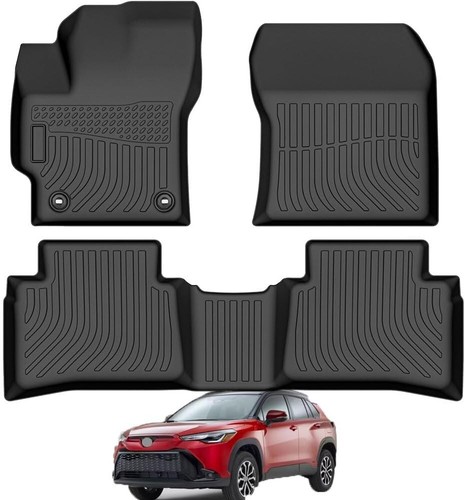 Car Floor Mats Liners TPE Carpets All Weather For Toyota Corolla 2020-2024