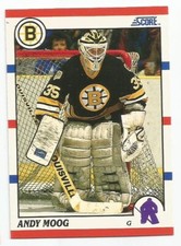 ANDY MOOG 1990-91 SCORE CARD NM-MT CONDITION