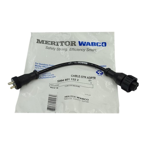 MERITOR WABCO ABS TRACTOR ADAPTER CABLE S8946011322 eBay
