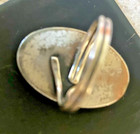 VINTAGE STERLING SILVER OPEN WORK FLORAL RING SIGNED BEAU SZ. 5 — photo 3