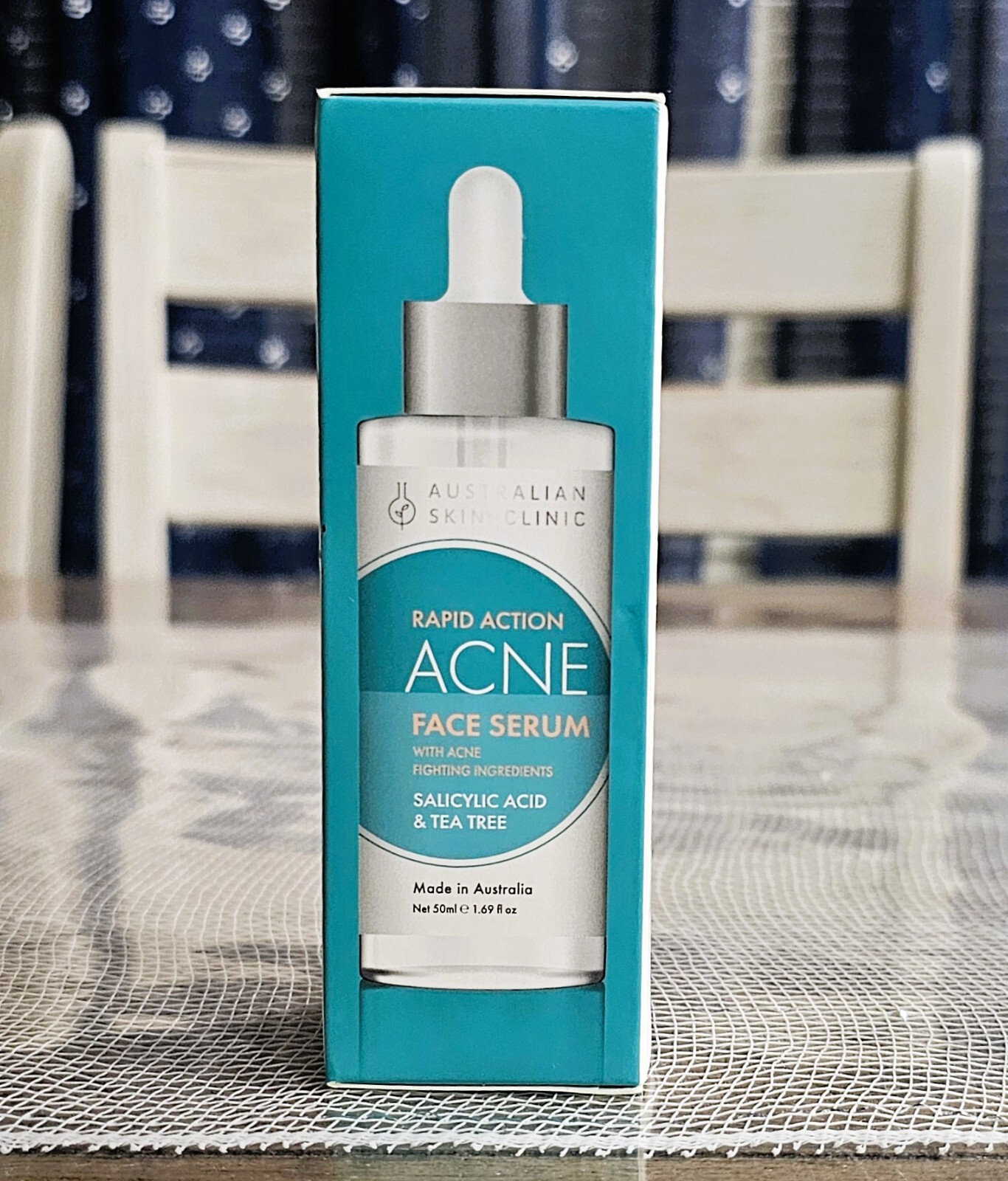 Australian Skin Clinic Rapid Action Acne Face Serum Tea Tree Oil 1.69 fl oz