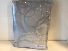 SFERRA FULL/QUEEN DUVET COVER CARAVINO COTTON SATEEN JACQUARD DARK KHAKI NIP