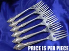 LUNT MALVERN STERLING SILVER SALAD FORK - VERY GOOD CONDITION