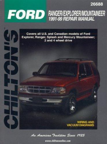 Ford Ranger, Explorer und Mountaineer, 1991-- Chilton, 9780801991318, Taschenbuch