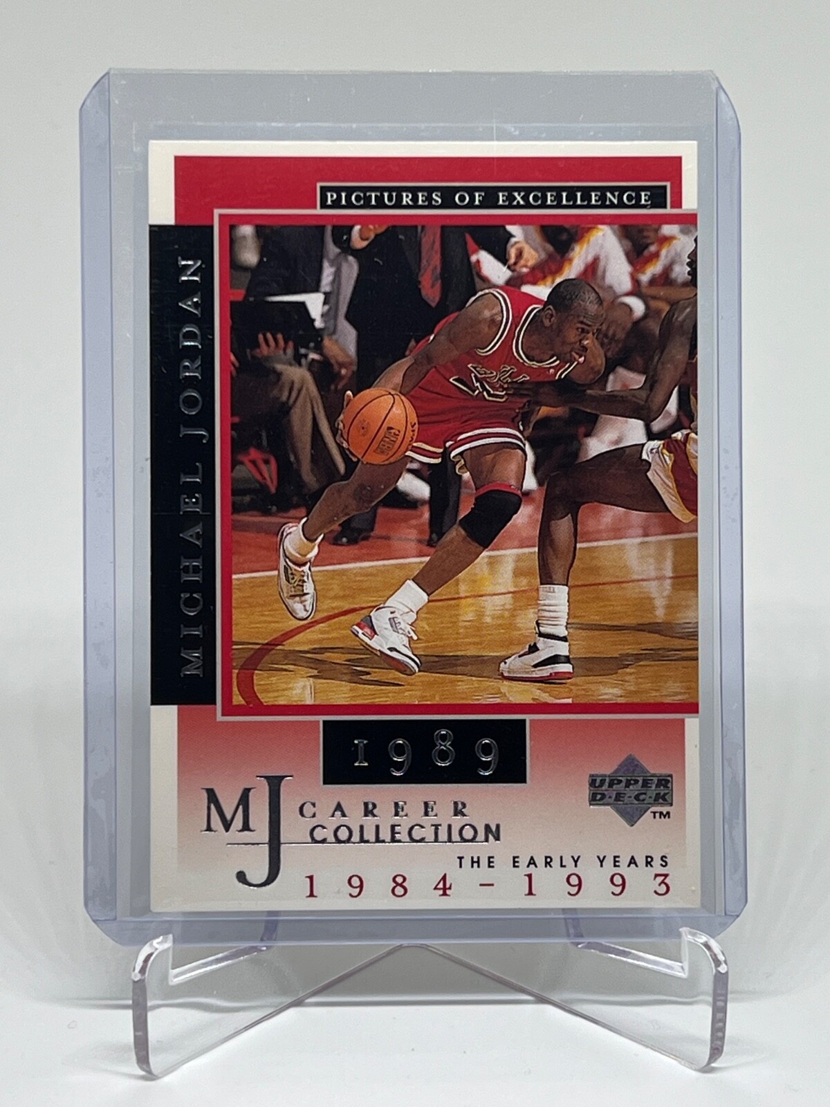 1998 Upper Deck Michael Jordan Career Collection #3 Chicago Bulls