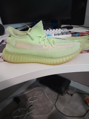 Yeezy 350 GID slightly used Size 8- adidas Yeezy Boost 350 V2 GID Glow | eBay main image 4