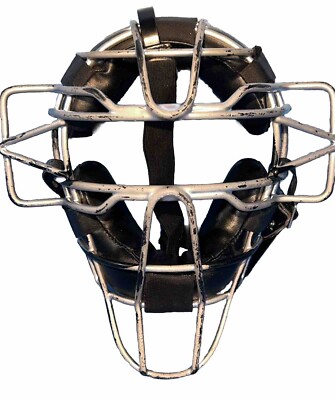 Markwort YMEXT Catcher s Mask Vintage Black Padded Metal Cage Sports Baseball