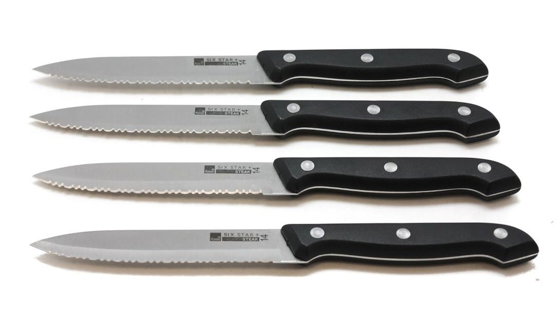 Ronco Showtime Six Star #14 Stainless Steel Kitchen Black Steak