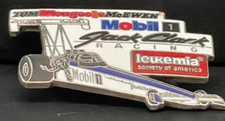 VRHTF RARE VTG NHRA  "TOM THE MONGOOSE MCEWEN JACK CLARK RACING" HAT PIN