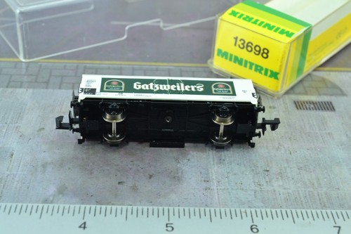 Minitrix 13698 Gatzweiler Beer Reefer Car N Scale - Picture 3 of 3