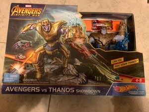 hot wheels thanos showdown