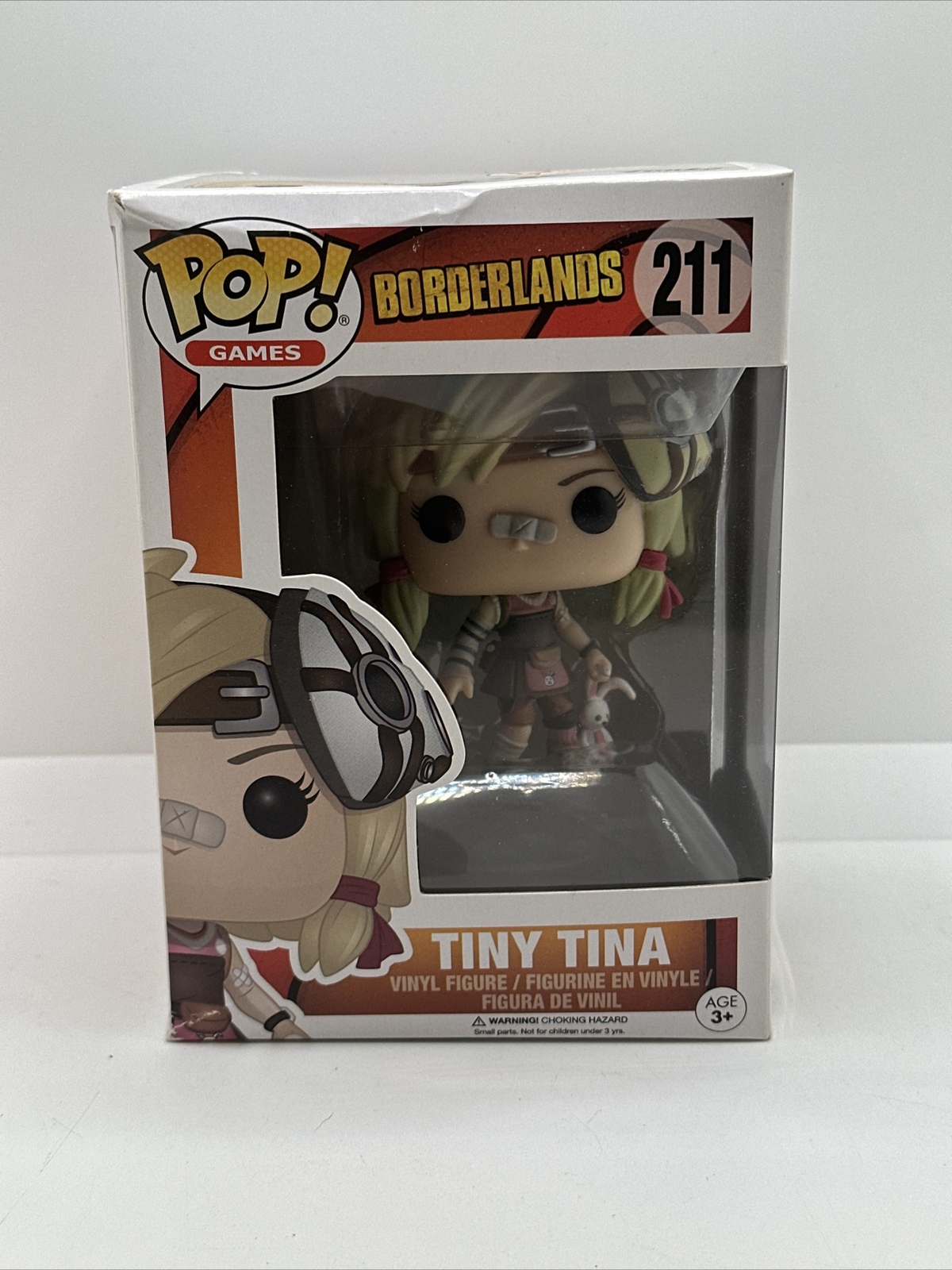 Funko Pop! Juegos Borderlands - Tiny Tina - #211 Bóveda Retirado - Nuevo Dañado