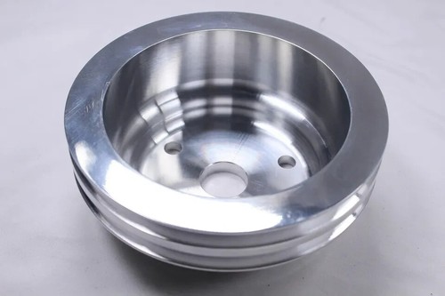 SBC Chevy V Pulley & Bracket Kit w Alternator Power Steering Long Water Pump - Picture 6 of 12