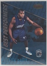 99-00 Bowman's Best Performers Baron Davis Rookie Subset Card (Hornets)